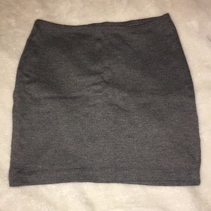 Gray American Apparel mini skirt